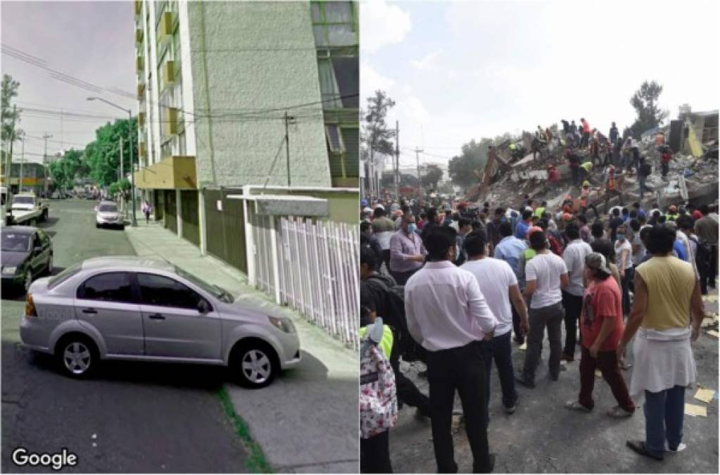El sismo se sintió con más fuerza en la capital que el registrado el pasado 7 de septiembre, de magnitud de 8,2 en la escala de Richter, dado que el epicentro fue más cercano, en el límite entre los estados de Puebla y Morelos y a 120 kilómetros de la Ciudad de México.
