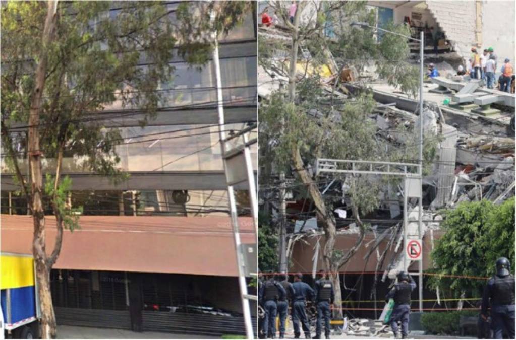 El jefe del Gobierno de Ciudad de México, Miguel Ángel Mancera, informó que hasta el momento se registró el derrumbe de 42 edificios y el despliegue de 50.000 miembros de la administración capitalina en labores de remoción de escombros y atención a víctimas.