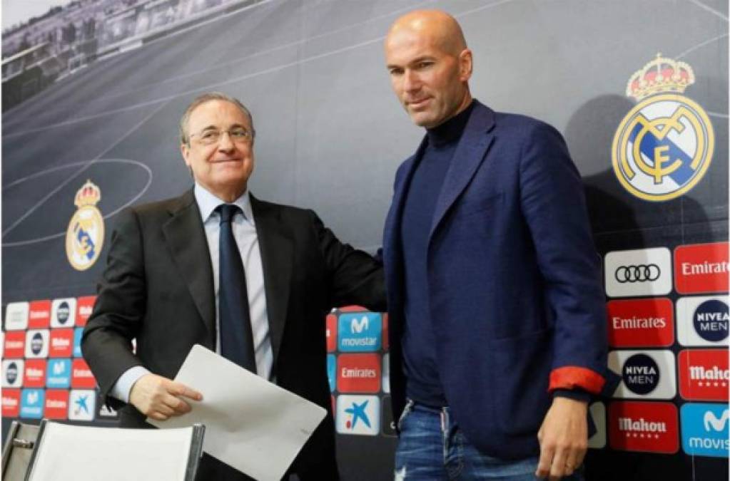 La primera salida del Real Madrid fue la de Zinedine Zidane. El entrenador francés anunció su marcha del club blanco tras ganar la Champions League en Kiev.
