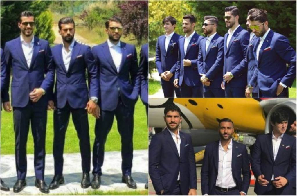 La fiebre del Mundial de Rusia 2018 se ha extendido a las redes sociales donde los apuestos seleccionados iraníes han causado furor tras posar elegantemente vestidos para sus fotos oficiales a su llegada a Moscú.