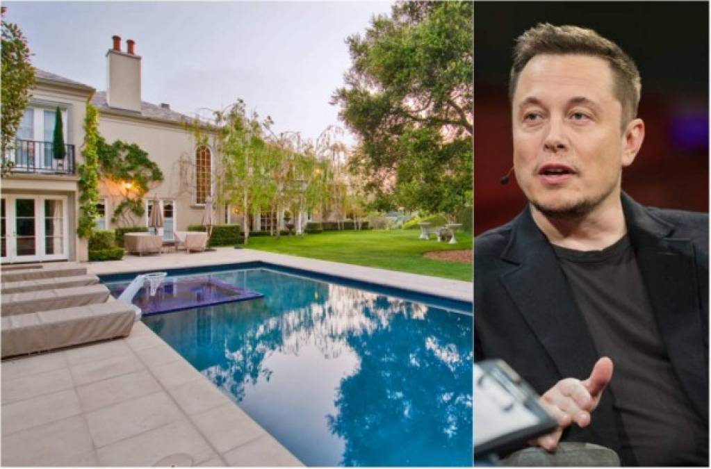 El millonario Elon Musk, propietario de Tesla, también informó que su mansión se encuentra en la trayectoria del incendio.