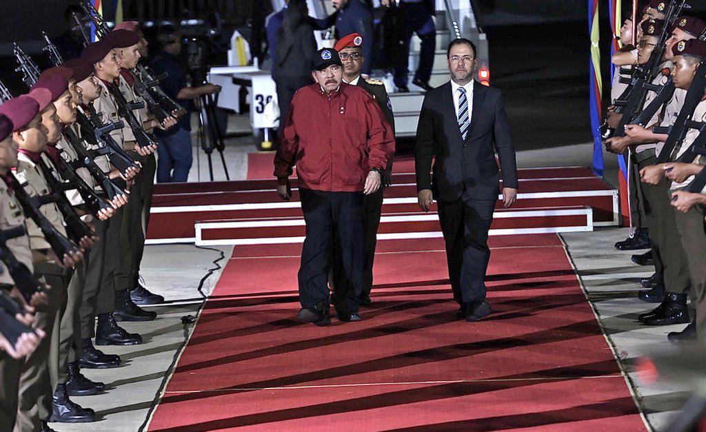 Ortega llega a Venezuela para participar en una cumbre de la ALBA