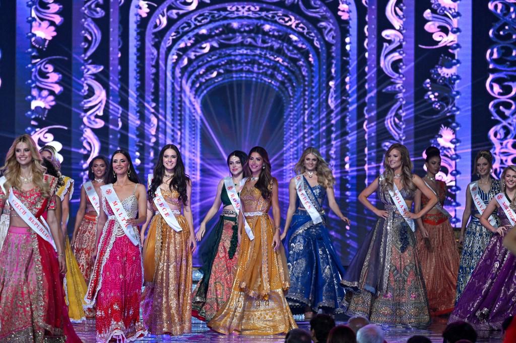 La gala del Miss Mundo 2024 se celebró al estilo Bollywood