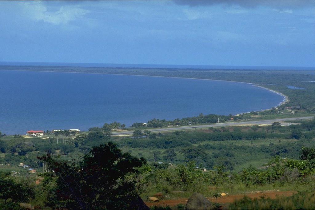 $!Fotografía muestra la imponente bahía de Trujillo, en el departamento de Colón (Honduras).
