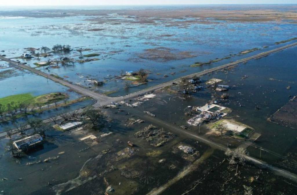 Y las regiones costeras de Estados Unidos, como Luisiana, son más propensas a ser devastadas por huracanes de categoría 4, como fue el caso de Laura, con consecuencias desastrosas.