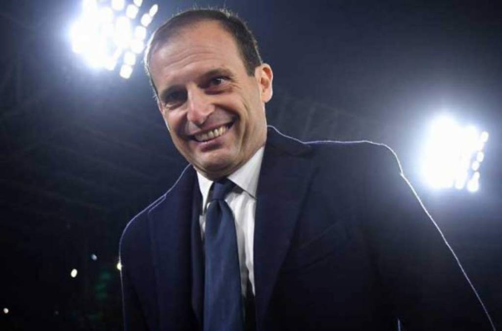 Massimiliano Allegri: El entrenador italiano dirige a la Juventus y ha ganado cinco Ligas y cuatro Copas. En total, con la Vecchia Signora, han sido 255 partidos, con 184 victorias, 39 empates y 32 derrotas. Es una fuerte opción para llegar al Real Madrid, según diario AS.