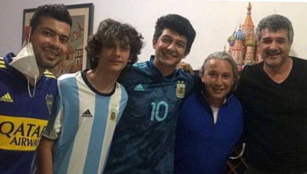 El hijo goleador de Diego estaba en Estados Unidos y se encontraba estudiando.