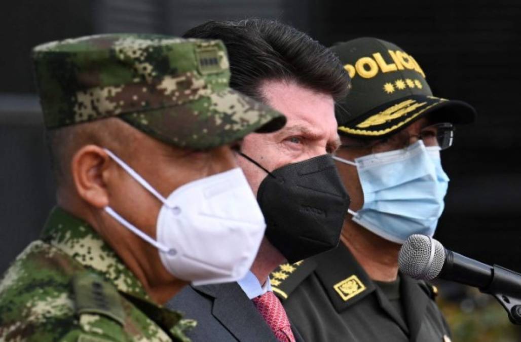 Tres de ellos murieron a manos de las fuerzas haitianas y hay '18 capturados, para un total de 21', añadió Vargas en rueda de prensa.