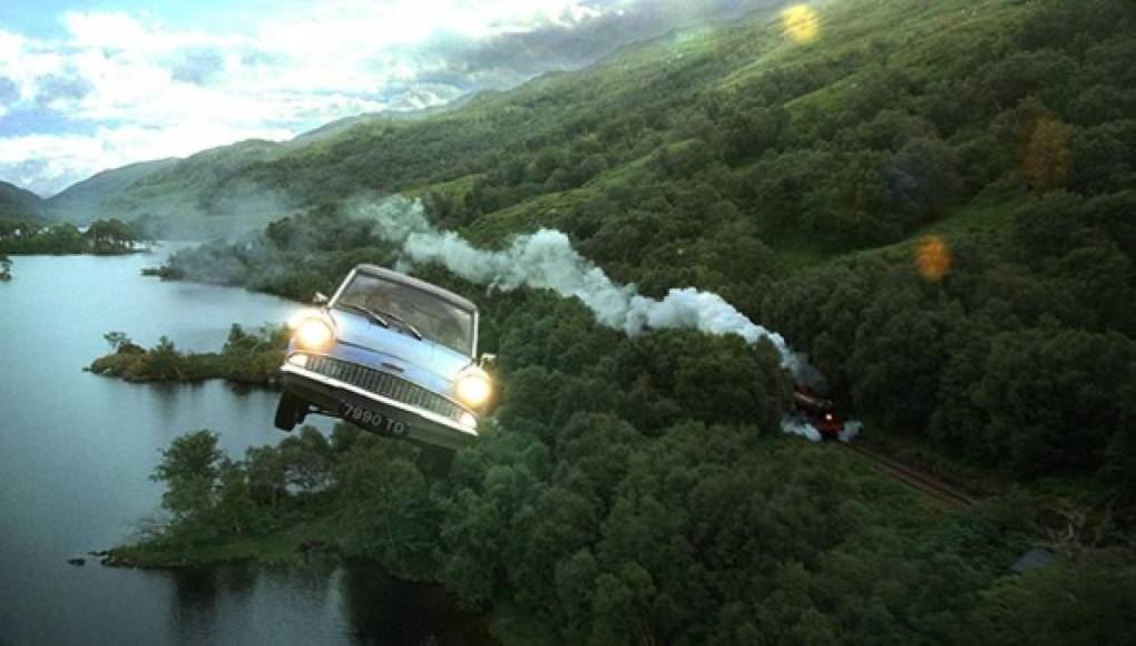 Liam Payne compró el carro de 'Harry Potter'