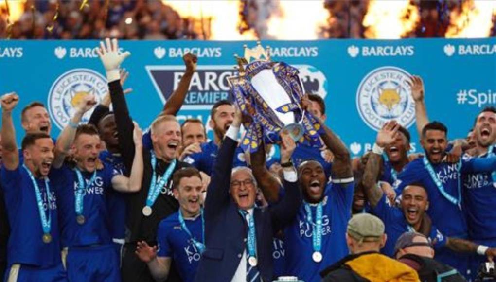 El 2 de mayo de 2016 será un día inolvidable para el Leicester City, tras obtener su primer título en la Primera División de Inglaterra.