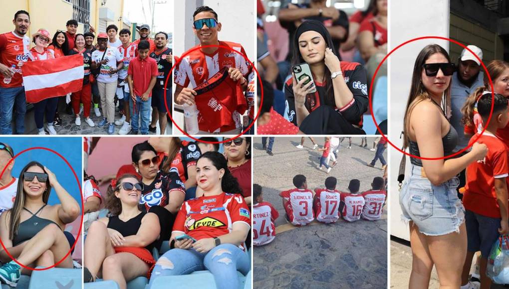 Ambientazo espectacular en el estadio Ceibeño con el primer partido por el no descenso entre Vida y UPN. Bellas chicas adornan el duelo en la calurosa tarde.