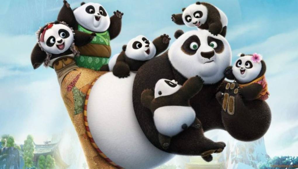 'Kung Fu Panda 3' sigue liderando la taquilla