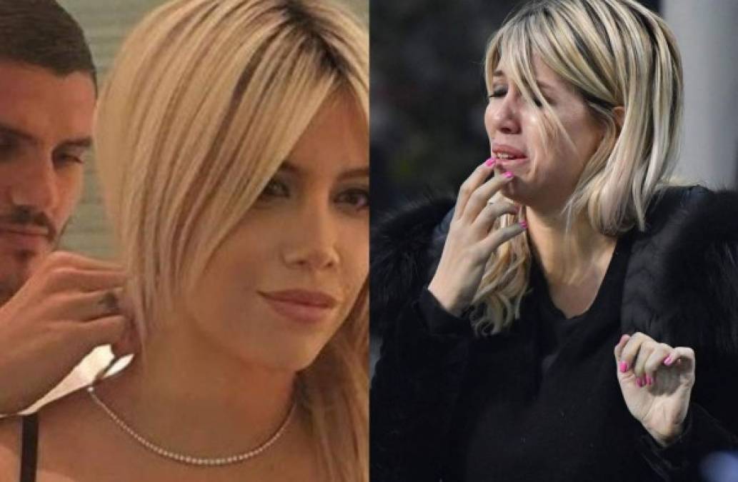 Escándalo. Wanda Nara, esposa del argentino Mauro Icardi, fue denunciada por la Coordinación de asociaciones en defensa del medio ambiente y los derechos de usuarios y consumidores (Codacons) tras revelarse lo que obligó a realizarle a uno de sus hijos.