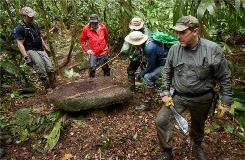 Piedra utilizada para realizar ceremonias. Foto National Geographic.