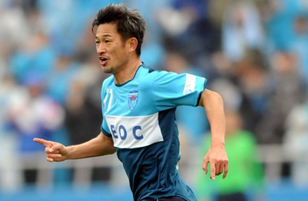 Kazuyoshi Miura (49 años) Yokohama FC (Japón).