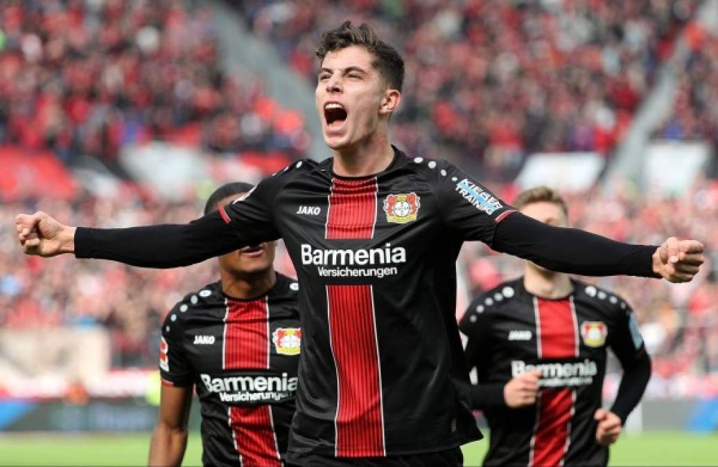 5. Kai Havertz - 20 años (Leverkusen/Alemania) - “Su postura frente a la portería es impresionante para un jugador tan joven”, dijo Messi sobre el extremo alemán.