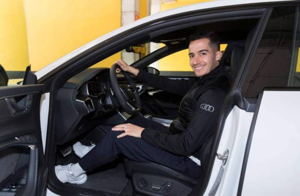 Lucas Vázquez: El extremo español escogió un A7 Sportback 55 TFSI quattro S tronic