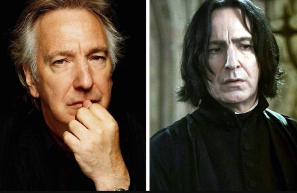 Alan Rickman, un especialista en papeles de malvado que apareció en las películas de Harry Potter y en 'Die Hard', murió en junio de 2016 a los 69 años a causa del cáncer.