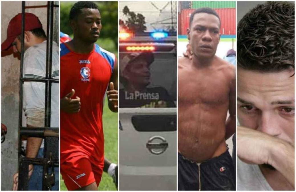 A lo largo de los últimos años, han sido varios los futbolistas hondureños que han sido detenidos por lo que han tenido problemas con la justicia. Hoy repasamos los jugadores que han sido arrestados.