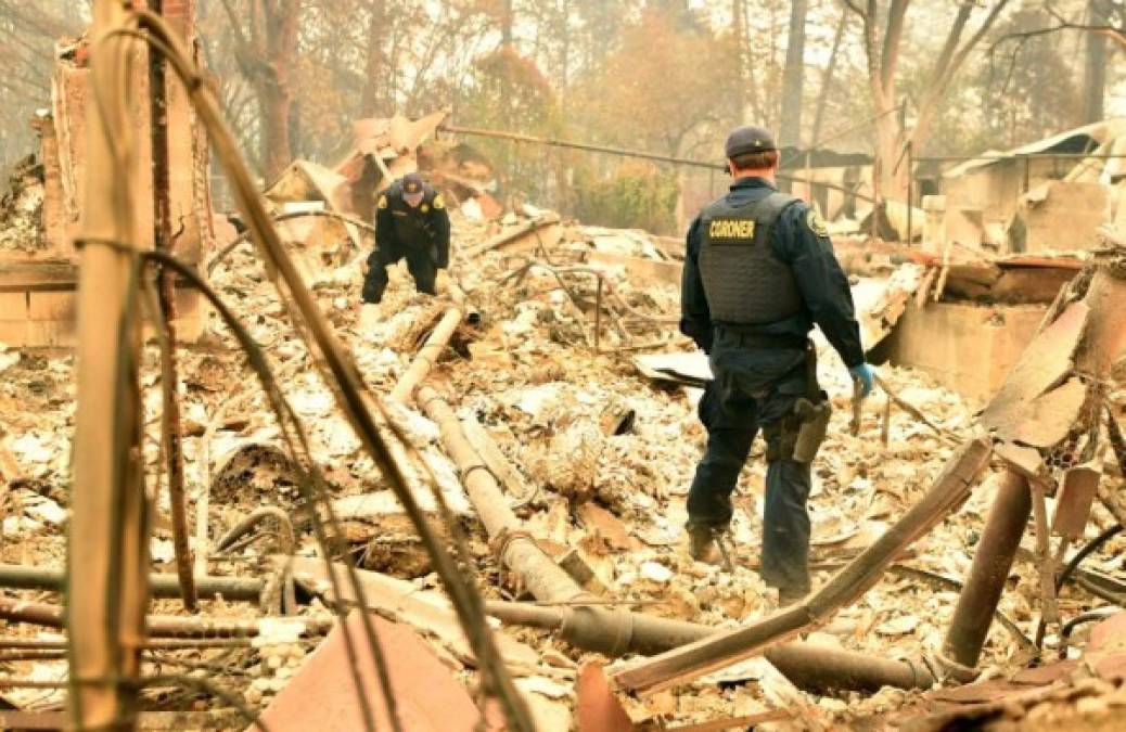 El presidente Donald Trump declaró el lunes 'una gran catástrofe en el estado de California y ordenó ayuda federal adicional', tras la solicitud de las autoridades locales.