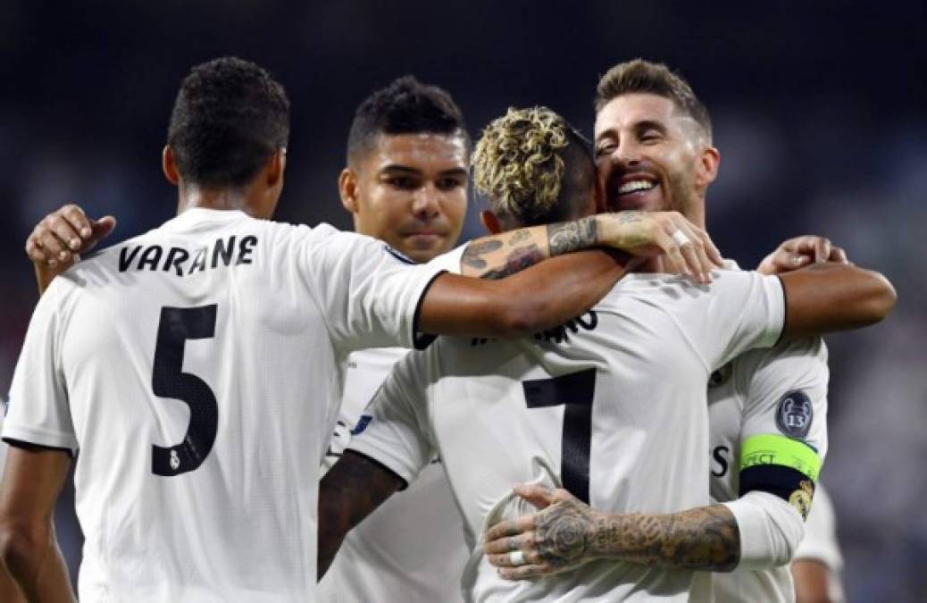 El Real Madrid lidera su grupo G en solitario, después que el Viktoria Pilsen checo y el CSKA de Moscú empataran 2-2 en el otro partido de la llave.