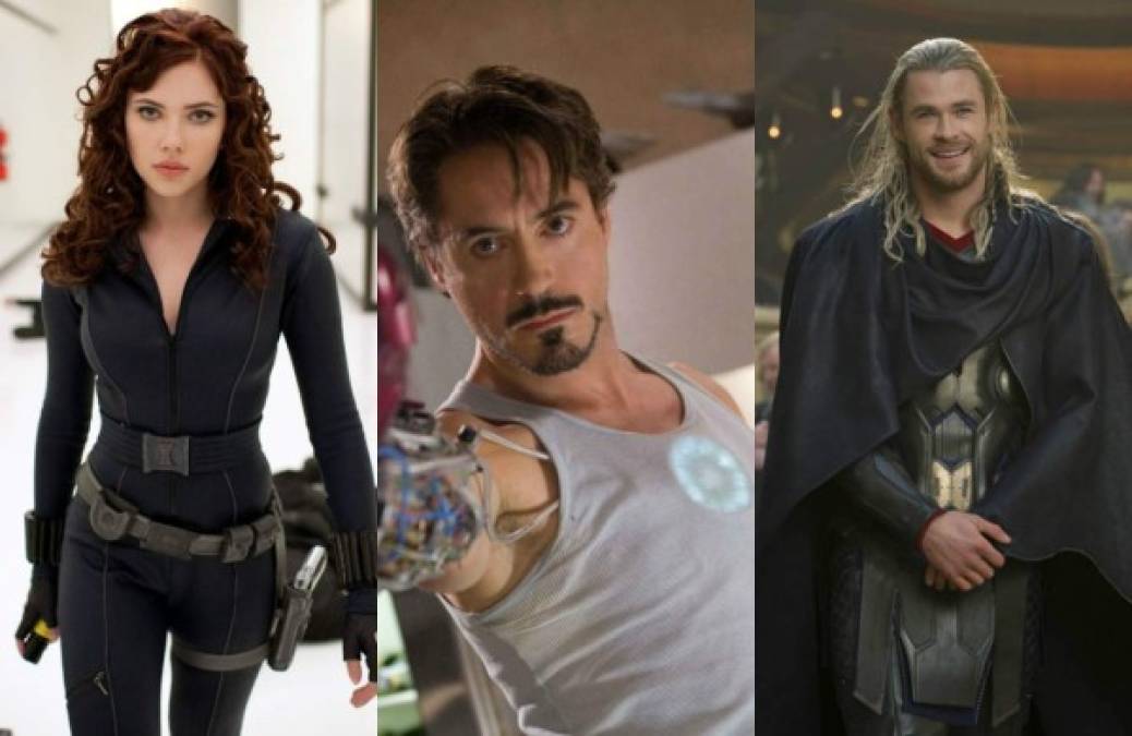 Mira como han cambiado los actores desde que iniciaron en el Universo de Marvel hasta la más reciente entrega de los Vengadores.