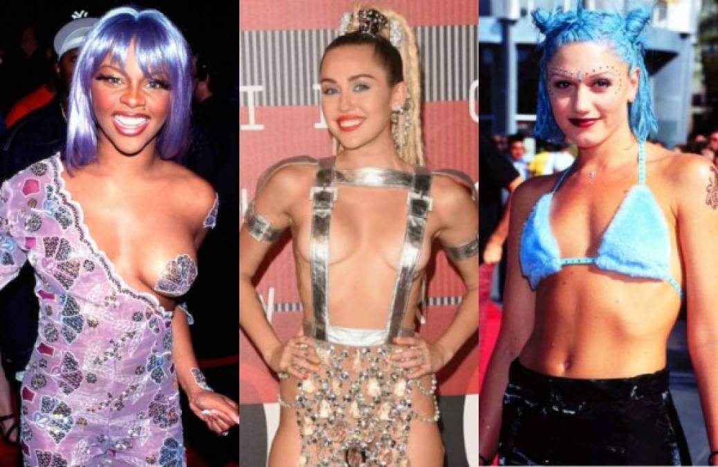 Hoy se celebran los VMA's 2018, mientras esperamos la gala recordamos los atuendos más estrafalarios que las estrellas han osado usar para destacar en la alfombra.