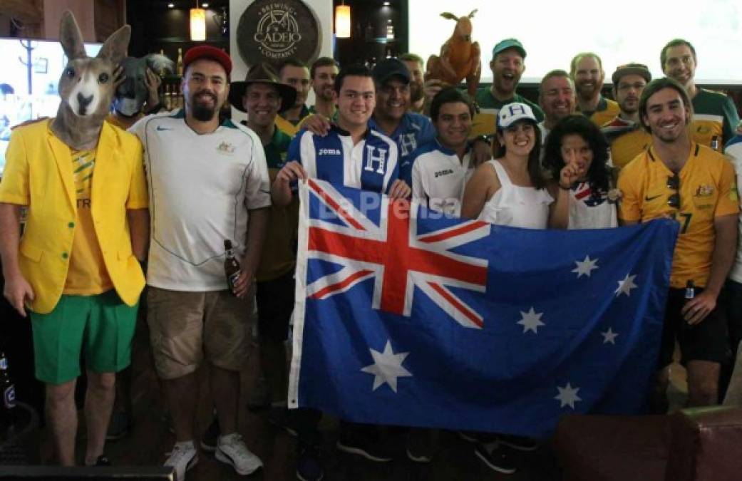 Australianos se han sentido feices de estar en Honduras.