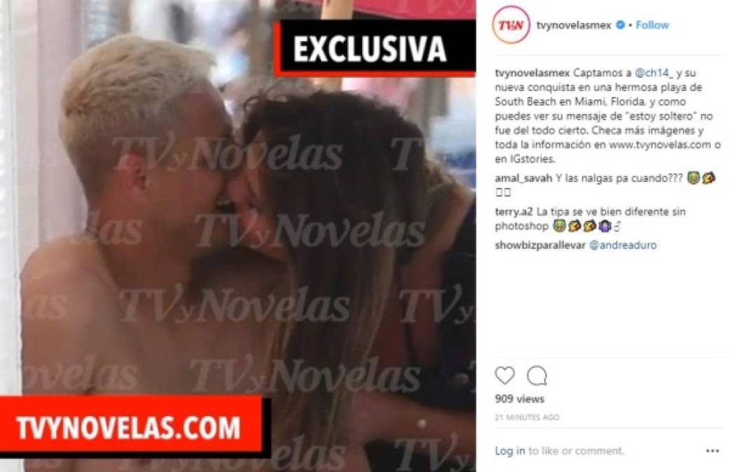 Luego de culminar su participación en la Copa del Mundo Rusia 2018, el delantero mexicano se tomó unas vacaciones en las playas de Miami y quedó en evidencia de tener una nueva conquista.