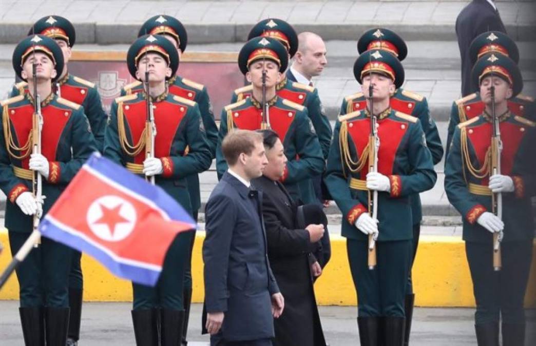 Putin ordenó recibir a Kim con honores militares.