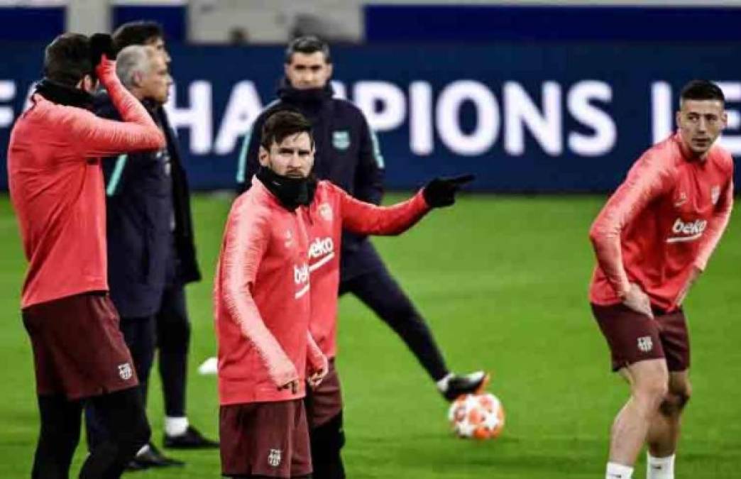 Llega el momento decisivo de la temporada. El FC Barcelona se enfrenta este marte en Francia al Olympique de Lyon por la ida de octavos de final de la Uefa Champions League. Conocé lo que será la alineación titular del club catalán. FOTO AFP.