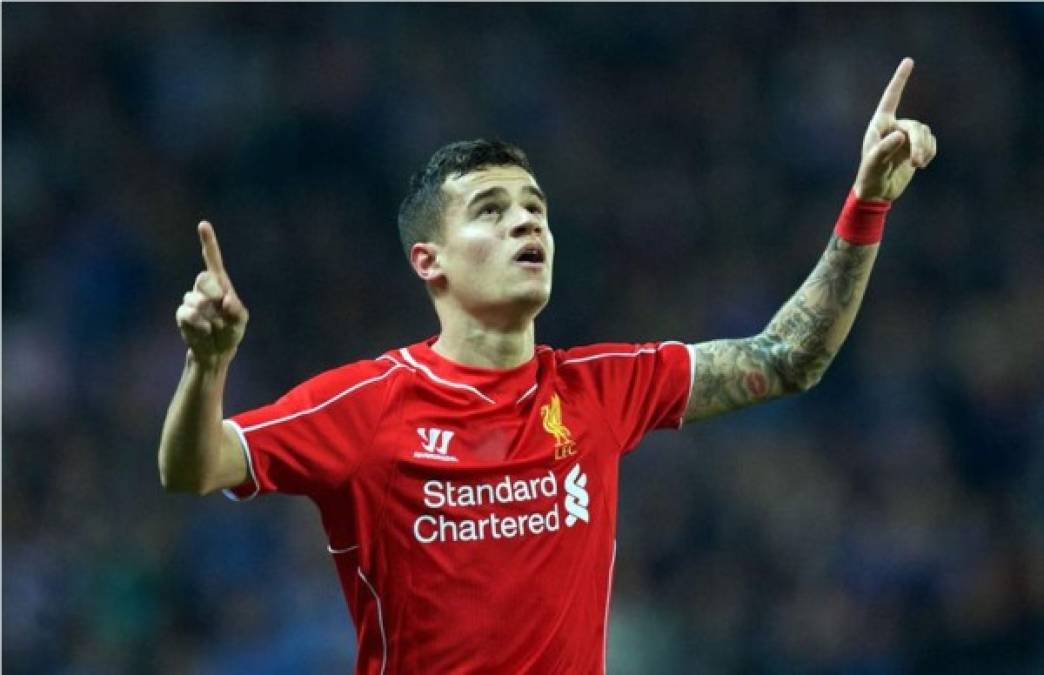 Nº10 Philippe Coutinho (Liverpool).