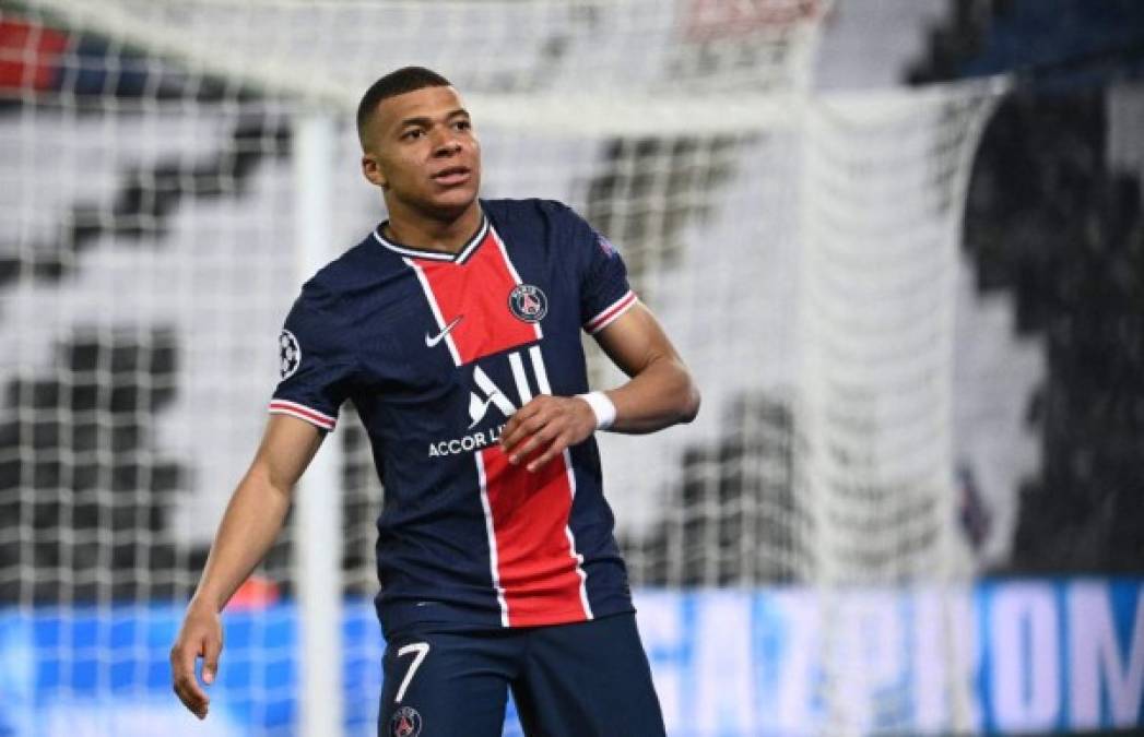 Kylian Mbappé: El joven delantero francés podría irse del PSG ya que medios señalan que Real Madrid sería su nueva casa. Foto AFP.