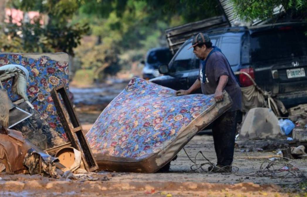 El 99% de la población de la Planeta está damnificada porque sus habitantes perdieron el cien por ciento de sus cosas.