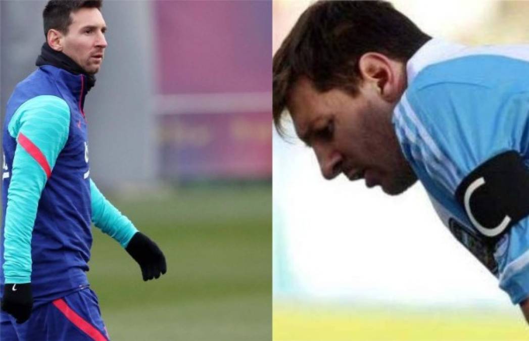 Durante algún tiempo, Lionel Messi causaba revuelo ya que era captado vomitando antes, durante y después de cada partido. Hoy se ha revelado el tratamiento al que sometió el crack argentino. Fotos Instagram y Facebook.