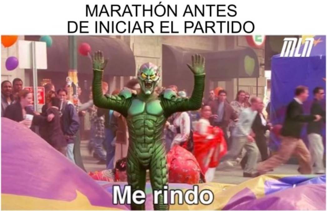 ¿Tan rápido, Marathón?