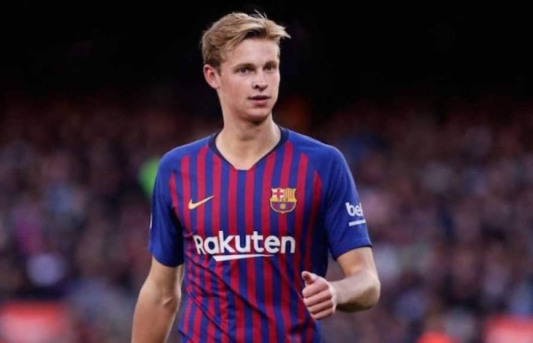 Frenkie de Jong: El holandés estará como centrocampista ante Sevilla.