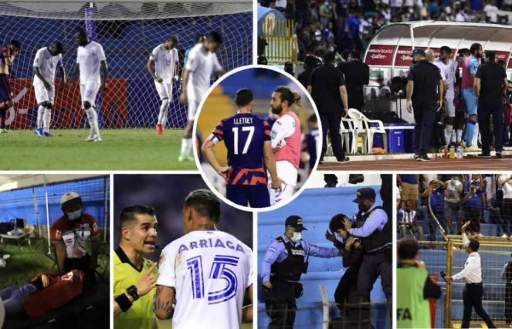 Las imágenes de la dolorosa derrota que sufrió la Selección de Honduras (1-4) contra Estados Unidos en la tercera jornada de la eliminatoria de la Concacaf rumbo al Mundial de Qatar 2022.