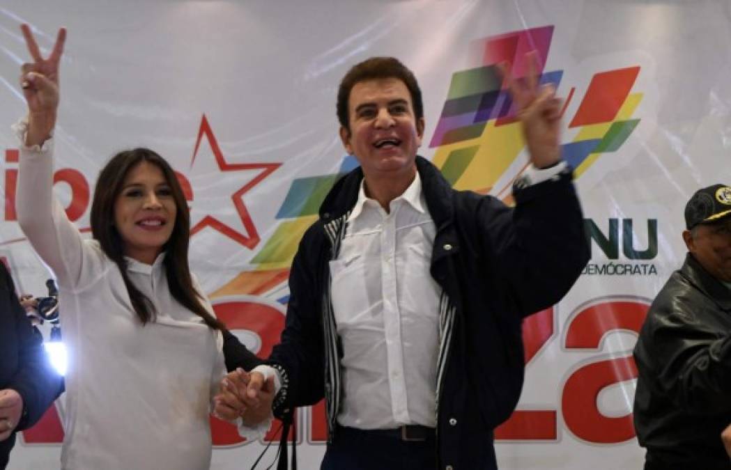 La esposa de Nasralla se postuló para una diputación con la Alianza, sin embargo, no alcanzó suficientes votos.