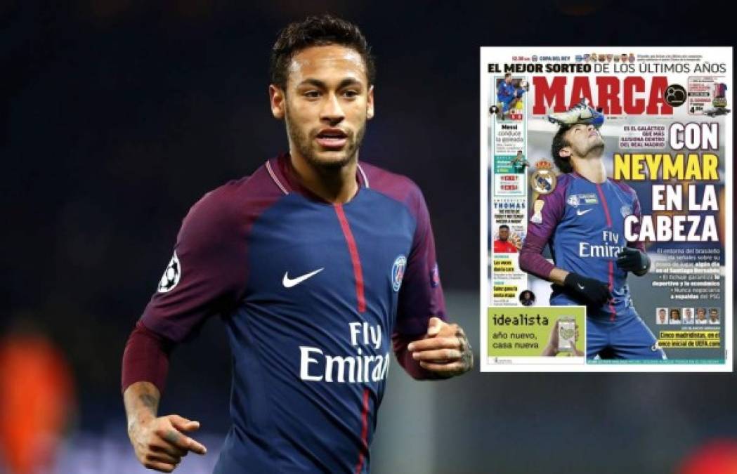 El Real Madrid está dispuesto a hacer una locura. El club blanco cifra en 400 millones de euros la inversión a realizar para conseguir el fichaje de Neymar el próximo verano. Según publica este viernes el diario Marca, la incorporación del crack brasileño del PSG es considerada fundamental, tanto a nivel deportivo como económico, y objetivo absolutamente prioritario en la estrategia del mercado de fichajes que se abrirá el 1 de julio.