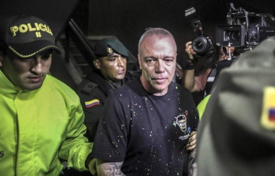 'Popeye' fue recapturado en mayo de 2018 en Medellín bajo cargos de extorsión y asociación para delinquir, según la policía.