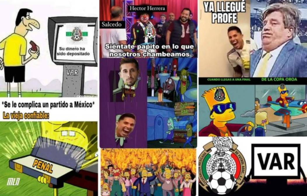 Los memes que dejó la sufrida clasificación de México a la final de la Copa Oro 2021 (vs Estados Unidos) tras vencer a Canadá con un gol 'in extremis' de Héctor Herrera en un partido que Carlos Salcedo fue protagonista tras fallar un penal.