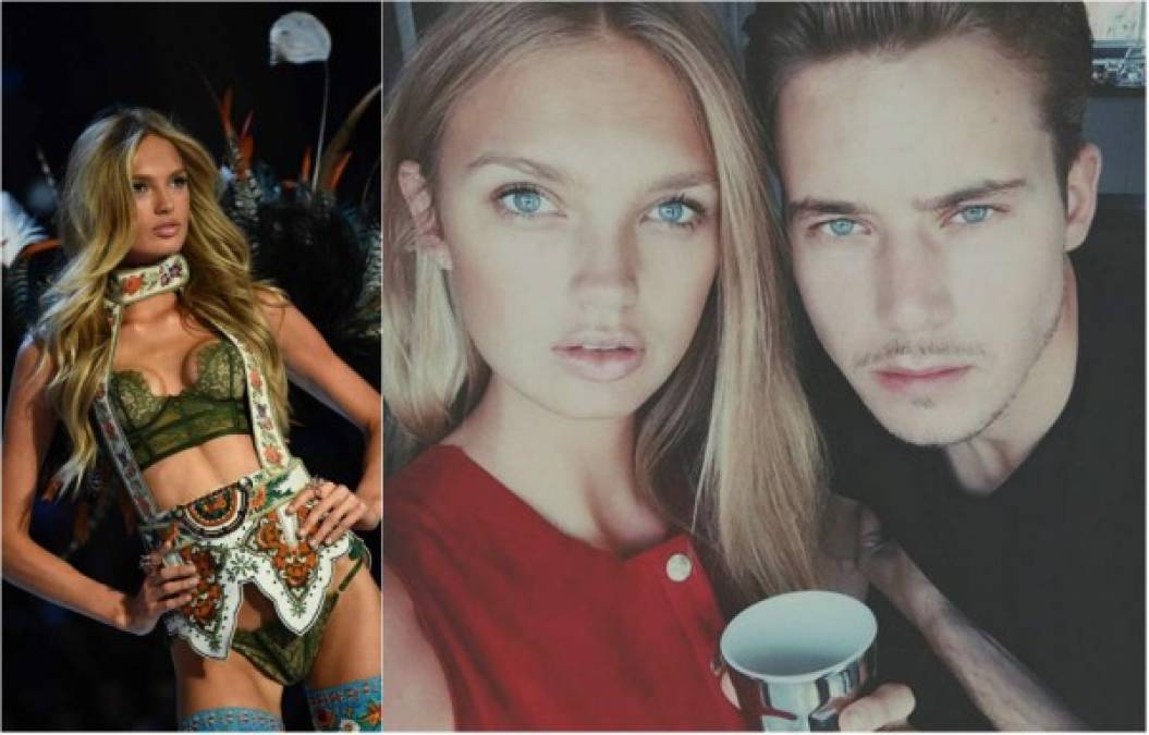 Romee Strijd es la pareja del empresario Laurens van Leeuwen.