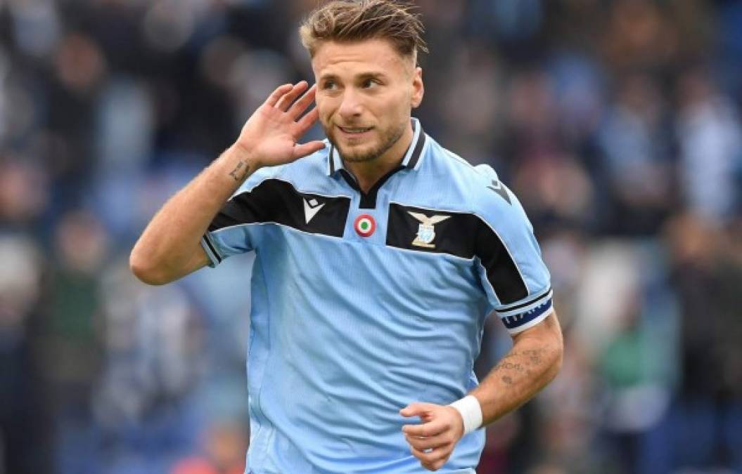 1. Ciro Immobile (Lazio) - El delantero italiano ha marcado 27 goles en esta temporada de la Serie A de Italia, sumando 54 puntos. Ganaría la Bota de Oro si se da por terminada la campaña en las ligas europeas debido al coronavirus.