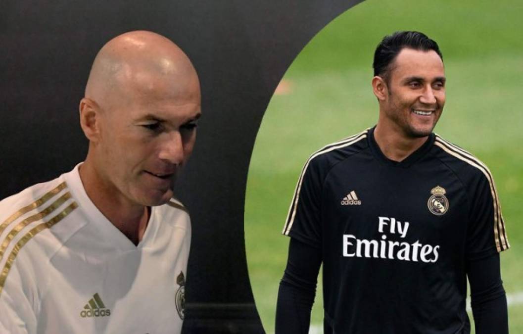 Zinedine Zidane fue rotundo en cuanto a la continuidad del portero costarricense Keylor Navas. 'No contemplo la salida de Keylor. Es un jugador del Real Madrid, importante. Siempre lo ha sido y siempre lo va a ser. No contemplo la posibilidad de que se vaya', confirmó.