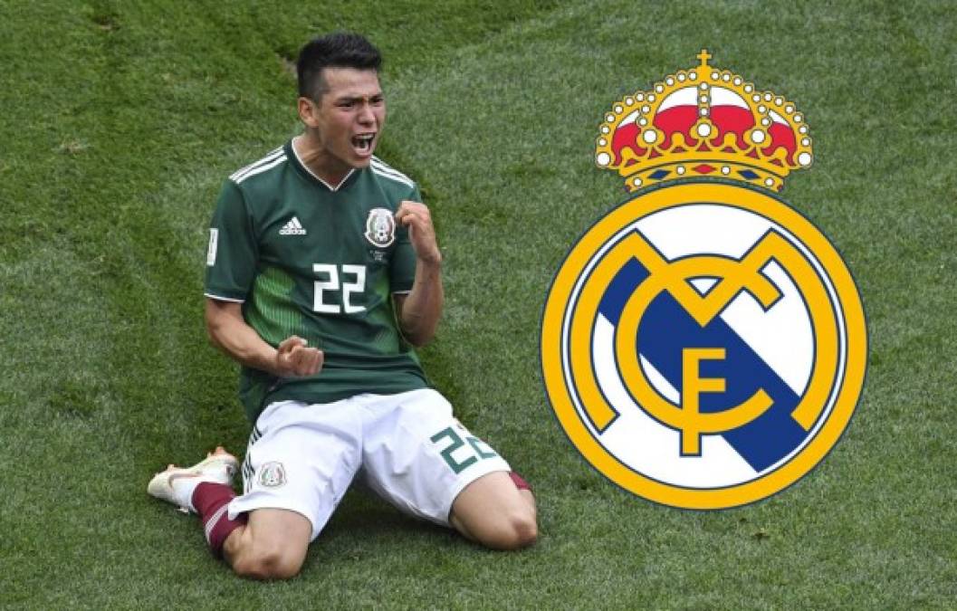 La actuación que firmó Hirving Lozano ante Alemania, con golazo incluido, ha puesto al delantero mexicano en la vitrina del balompié Mundial, pues no dejan de correr rumores de que equipos grandes de Europa estaría interesados en contratar al hasta ahora jugador del PSV Eindhoven. En este caso, un diario portugués asegura que el Real Madrid se ha dijado en el joven ariete de 22 años.