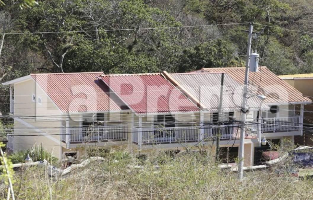 El complejo habitacional de la imagen fue comprado por la exprimera dama durante la gestión del expresidente Porfirio Lobo Sosa.