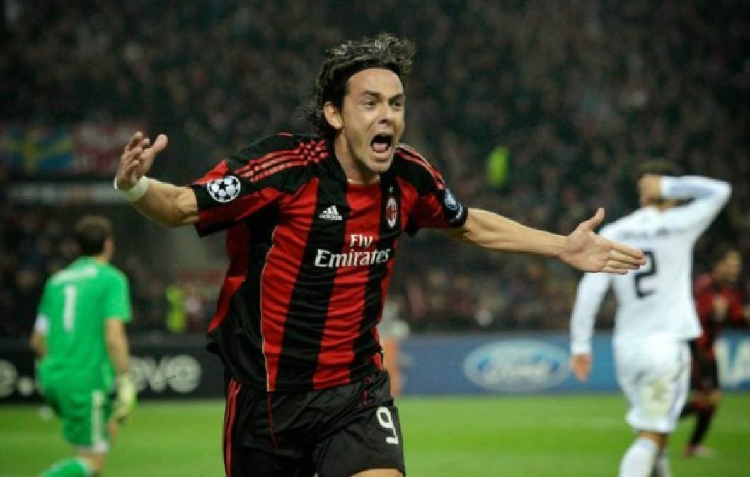 Filippo Inzaghi fue vendido por la Juventus al Milan por 37 millones de euros.
