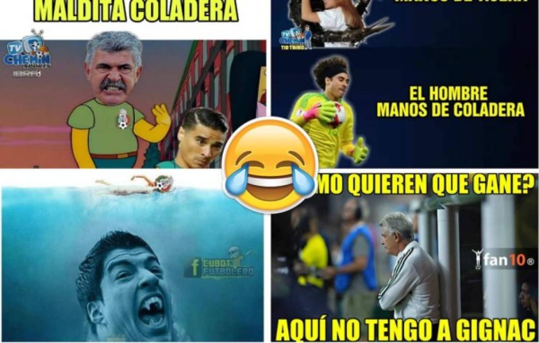Las redes sociales explotaron con la goleada que sufrió México ante Uruguay y los memes del partido no tardaron en aparecer. Acá los mejores.