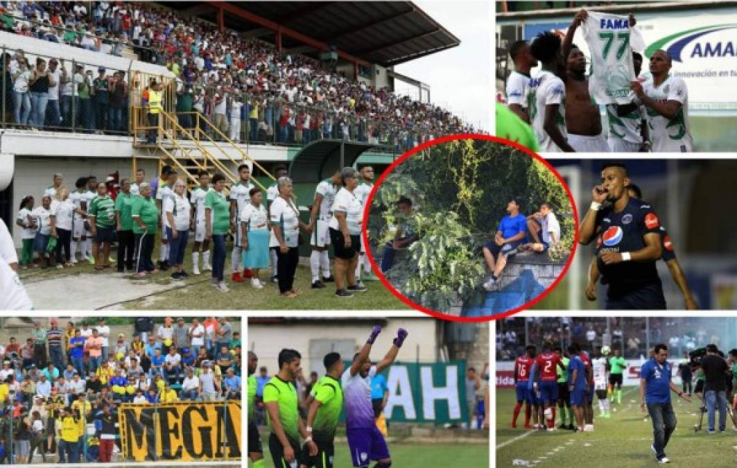 Las mejores imágenes de la jornada 11 del Torneo Apertura 2018 de la Liga Nacional del fútbol hondureño.